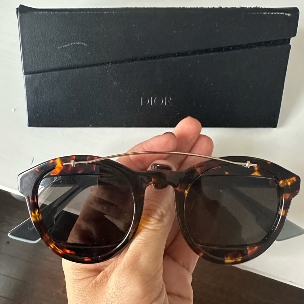 Dior Tortoise Shell Sunglasses Used